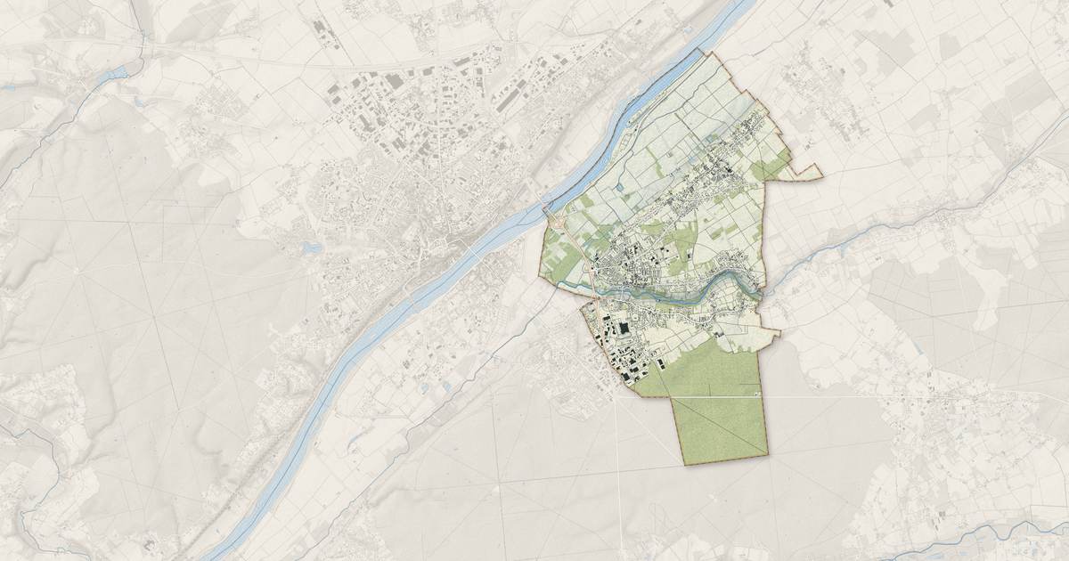 Portrait cartographique de Vineuil : relief, eau, forêts, bâti et voies, calculés à partir des données de l'IGN