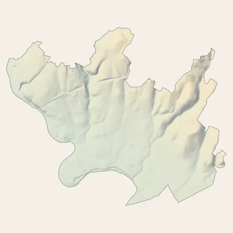 Balbigny : relief