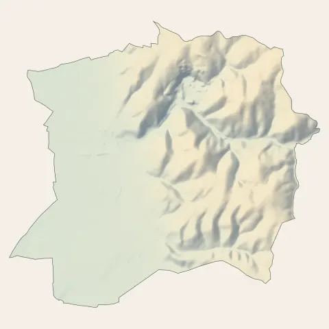 Bellegarde-en-Forez : relief