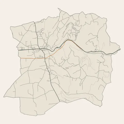 Bellegarde-en-Forez : voies