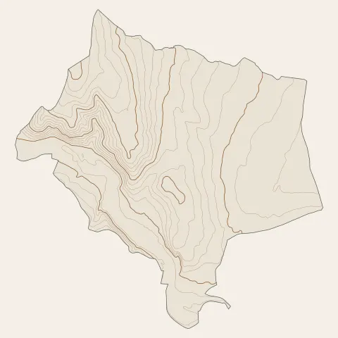 Boën-sur-Lignon : courbes de niveau