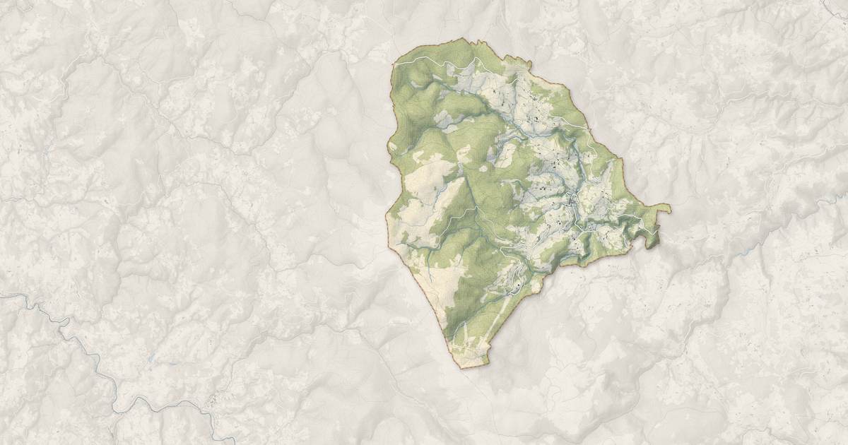 Portrait cartographique de Chalmazel-Jeansagnière : relief, eau, forêts, bâti et voies, calculés à partir des données de l'IGN