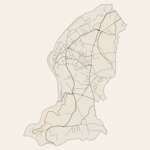 Commelle-Vernay : voies
