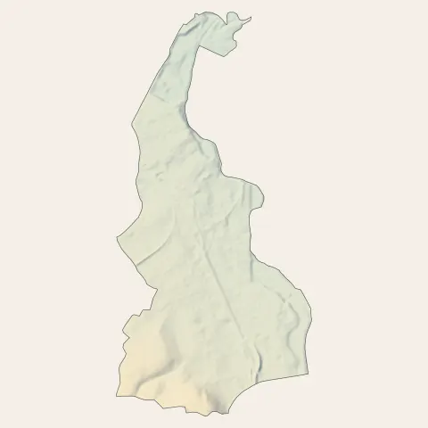 Le Coteau : relief