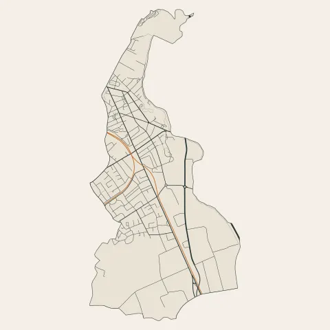 Le Coteau : voies