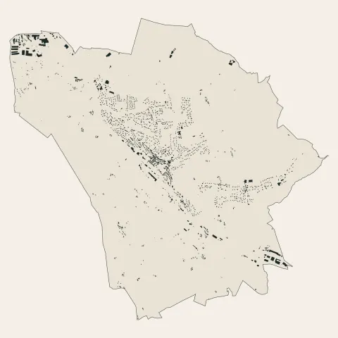 La Fouillouse : bâti