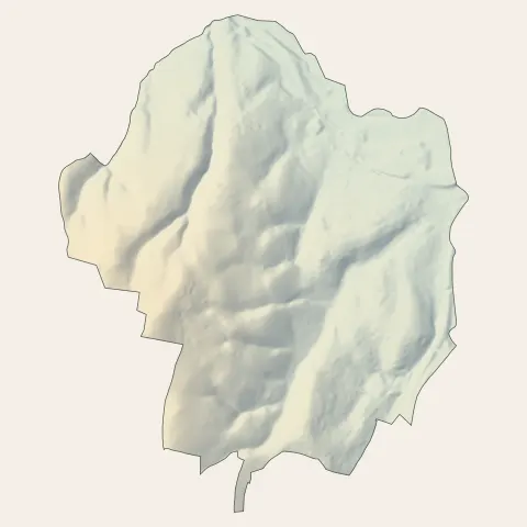 Fraisses : relief