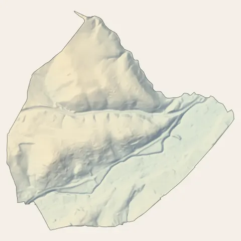 L'Horme : relief