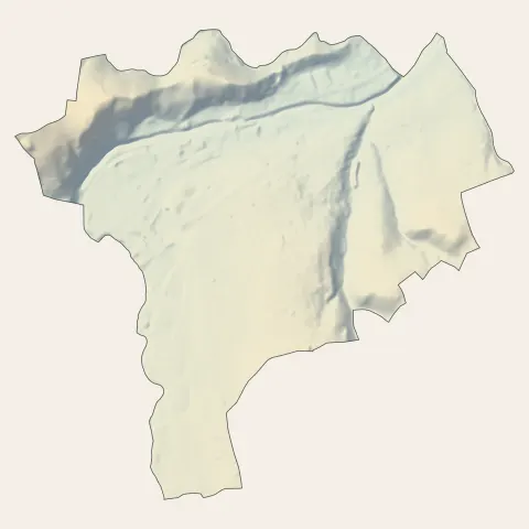 Lorette : relief