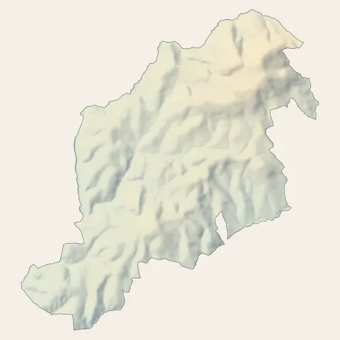 Panissières : relief