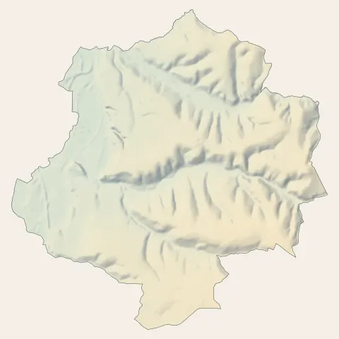 Perreux : relief