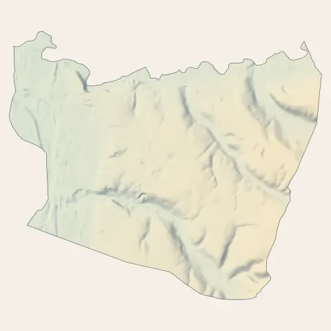 Pouilly-sous-Charlieu : relief