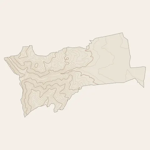 Renaison : courbes de niveau
