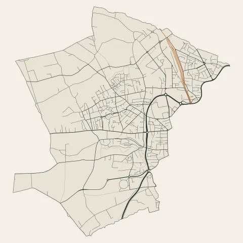 Riorges : voies