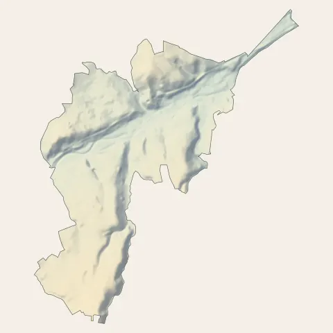 Rive-de-Gier : relief