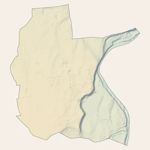 Saint-Cyprien : relief