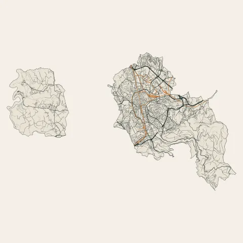 Saint-Étienne : voies