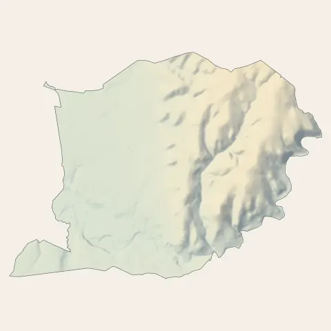 Saint-Galmier : relief