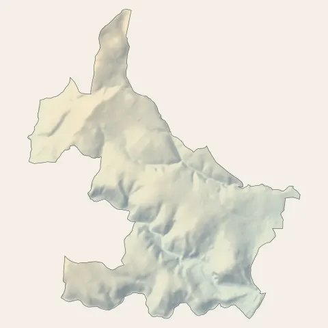 Genilac : relief