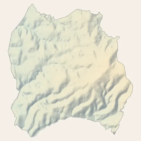 Saint-Héand : relief