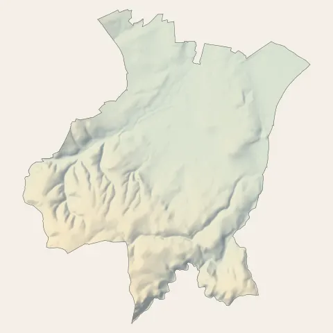 Saint-Marcellin-en-Forez : relief