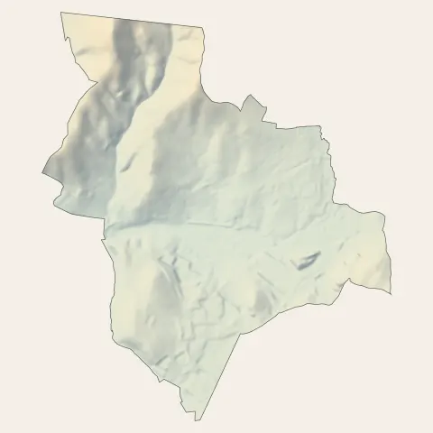 La Talaudière : relief