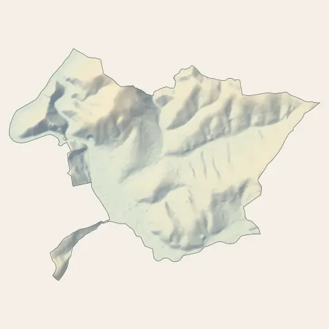 Unieux : relief