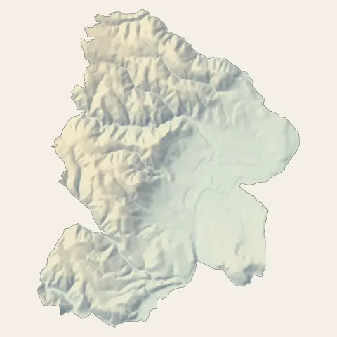 Bas-en-Basset : relief