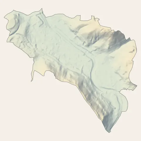 Brives-Charensac : relief