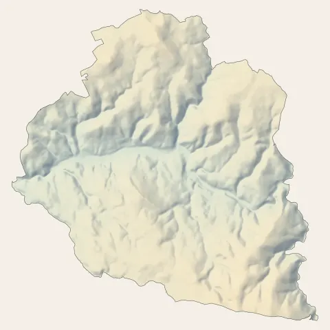 Dunières : relief