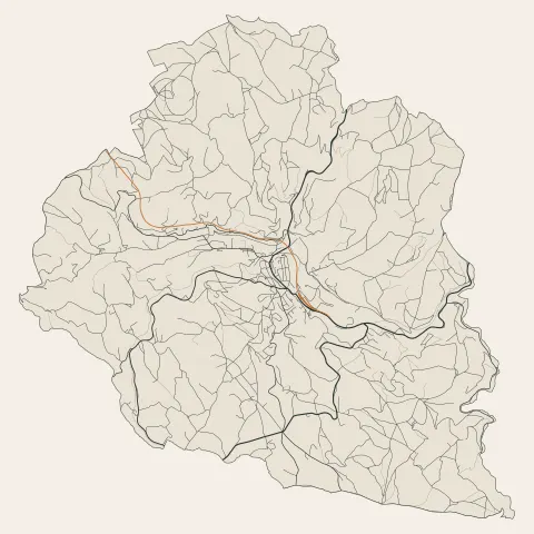 Dunières : voies