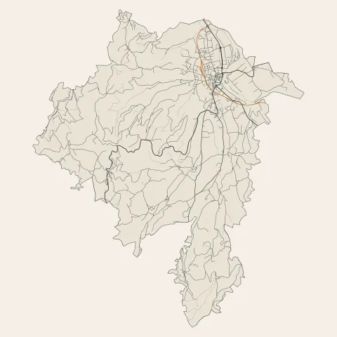Langeac : voies