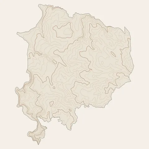 Monistrol-sur-Loire : courbes de niveau