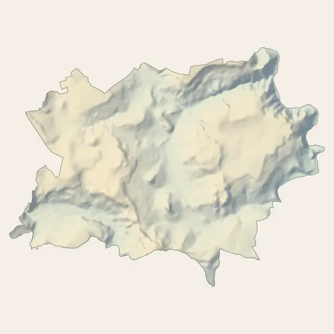 Polignac : relief