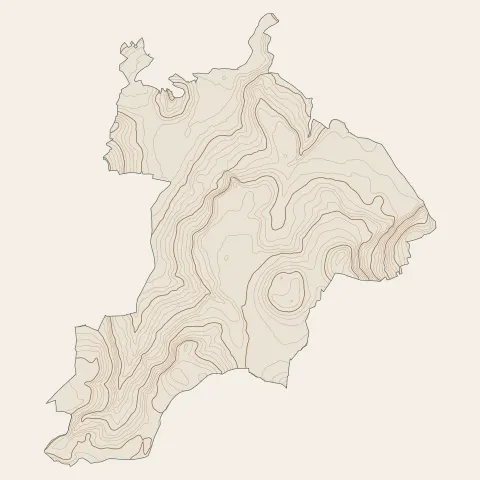 Le Puy-en-Velay : courbes de niveau
