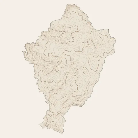 Saint-Didier-en-Velay : courbes de niveau