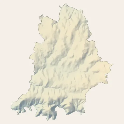 Saint-Pal-de-Mons : relief