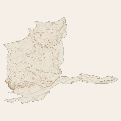 Ancenis-Saint-Géréon : courbes de niveau