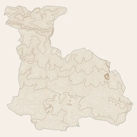 Chaumes-en-Retz : courbes de niveau
