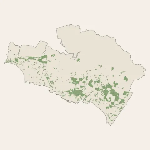 Batz-sur-Mer : bois, forêts et landes