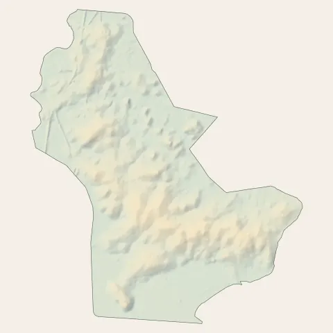 Besné : relief