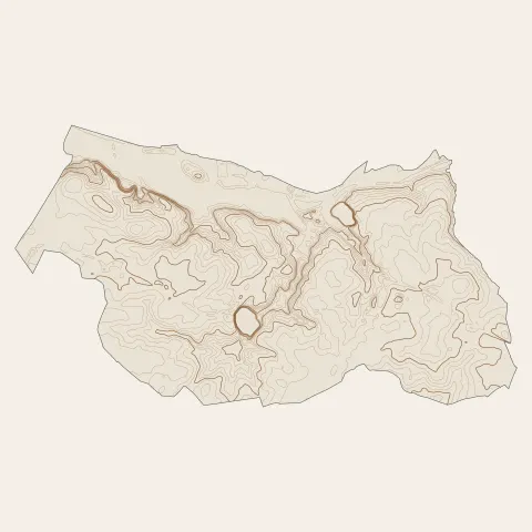 Bouguenais : courbes de niveau