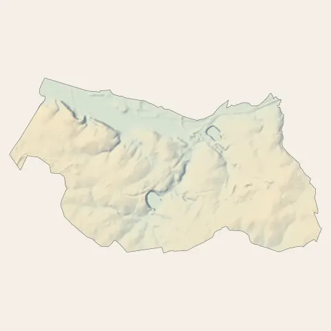 Bouguenais : relief