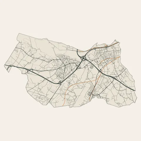 Bouguenais : voies
