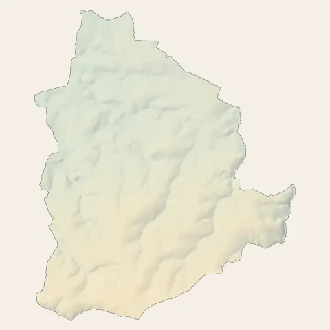 Bouvron : relief