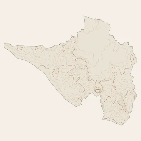 Campbon : courbes de niveau