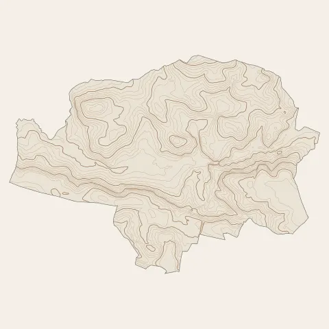 Châteaubriant : courbes de niveau