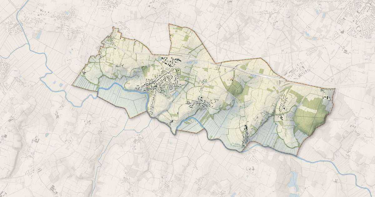 Portrait cartographique de Cheix-en-Retz : relief, eau, forêts, bâti et voies, calculés à partir des données de l'IGN
