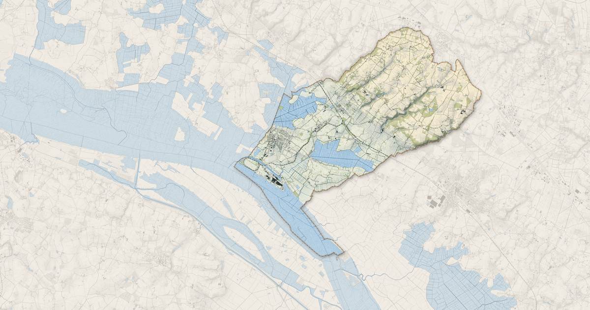Portrait cartographique de Cordemais : relief, eau, forêts, bâti et voies, calculés à partir des données de l'IGN