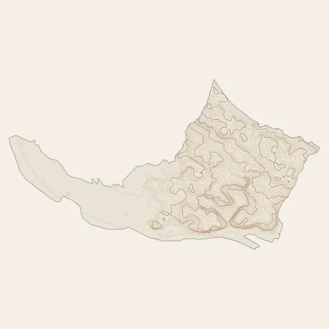 Couëron : courbes de niveau